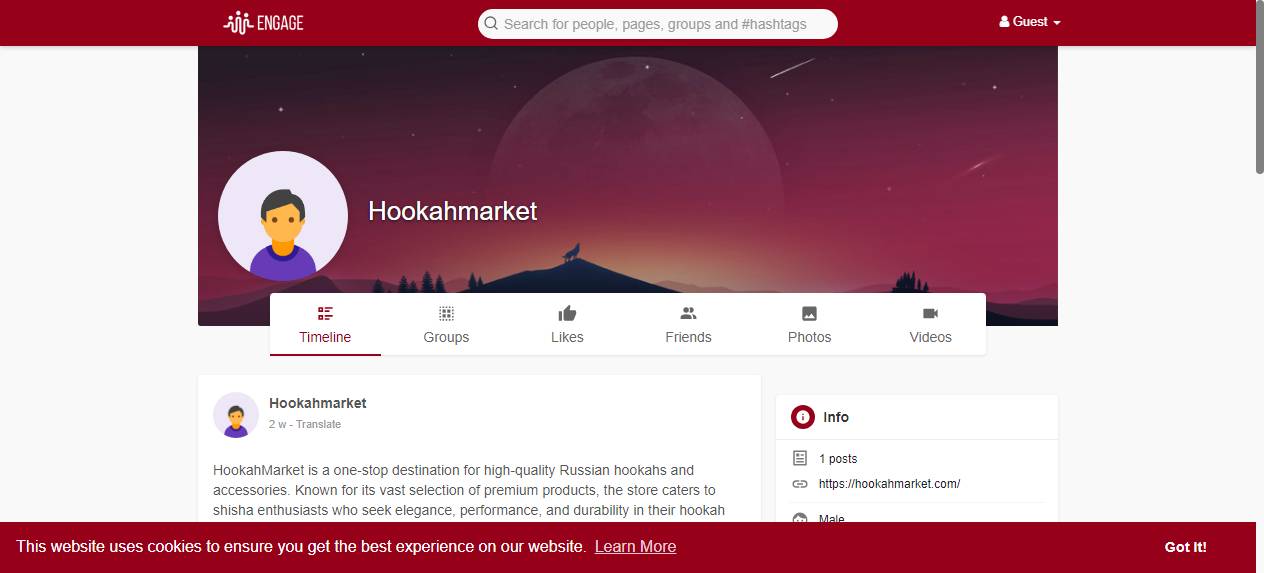 HookahMarket Profile